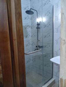 Koupelna v ubytování VANELI Apartment