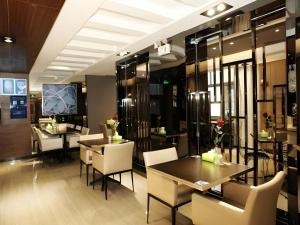 Posezení v ubytování Jinjiang Inn Tai'an Taishan Railway Station