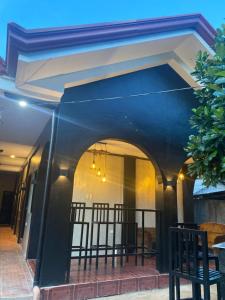 Bygningen som pensionatet ligger i