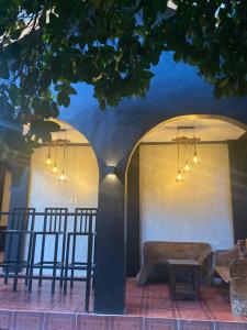 Et opholdsområde på Astra Tourist Inn