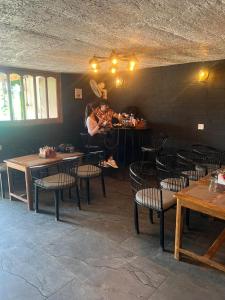 Et opholdsområde på Lake View Inn Resort