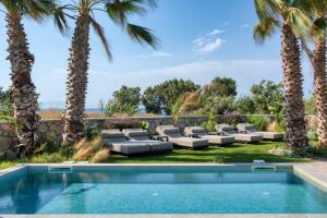Πισίνα στο ή κοντά στο Penélope Beachfront Villa