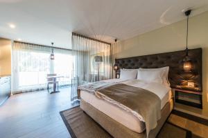Ένα ή περισσότερα κρεβάτια σε δωμάτιο στο Hotel My Way Zürich Wallisellen
