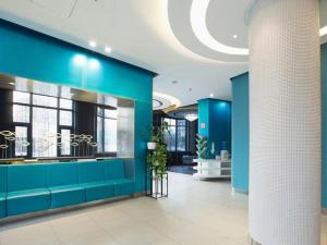 Vstupní hala nebo recepce v ubytování Jinjiang Inn Luoyang Wangcheng Park Metro Station