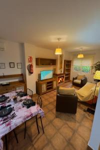 Χώρος καθιστικού στο Vivienda Chorrillos del Lavadero