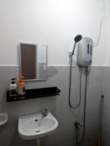 Et badeværelse på Yellow House Port Barton