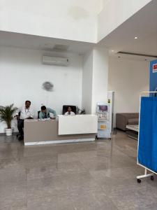 Lobbyen eller receptionen på Aera Stays