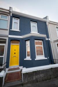 Bygningen som feriehuset ligger i