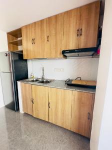 Køkken eller tekøkken på The Penthouse