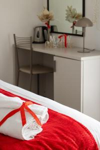 Postel nebo postele na pokoji v ubytování PIUMABLU + 115 fotografií