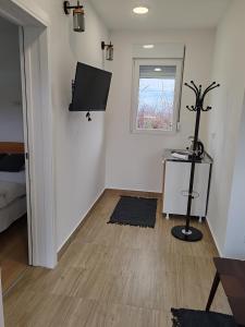 TV a/nebo společenská místnost v ubytování Vinogradi Zmajevački