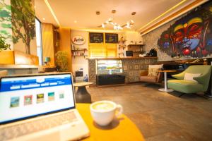 Kuhinja oz. manjša kuhinja v nastanitvi Amgun Hotel Ulaanbaatar