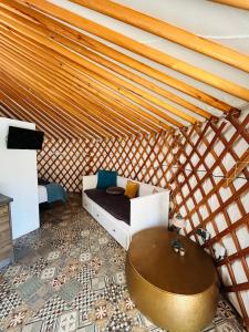 Posezení v ubytování Finca Feliz Andaluz