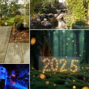 un collage de fotos con una inmersión en picado en Maison de vacances Ty Kornog, en Pont-Aven