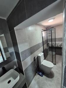 Baðherbergi á JANO HOUSE AppartHôtel