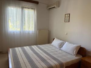 Postel nebo postele na pokoji v ubytování Reposo