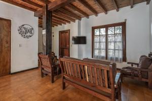 Et tv og/eller underholdning på Pinamar De La Lisa