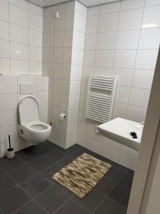 Et badeværelse på Jeva vastgoed