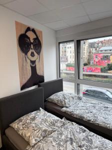 Postel nebo postele na pokoji v ubytování Schlossberg Residence + 16 fotografií