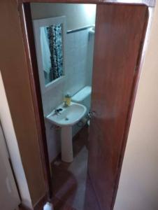 Et badeværelse på La Victoria