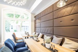 Posezení v ubytování Burghotel Lingen