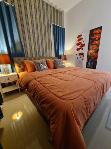 En eller flere senge i et værelse på Alice pool villa in Krabi + 43 billeder