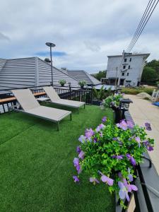 En have udenfor Alice pool villa in Krabi