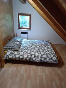 En eller flere senge i et værelse på Maison nature et calme - 3 chambres - Vue montagne