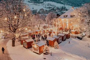 Appartements Amarella v zimě