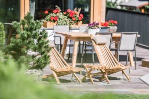 Zahrada ubytování Chalet Sophia