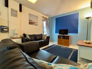 Χώρος καθιστικού στο Kapparis Beach Escape