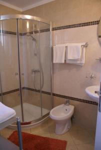 Koupelna v ubytování Apartment Adria Sun