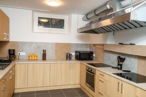 Køkken eller tekøkken på Hostel PULSE