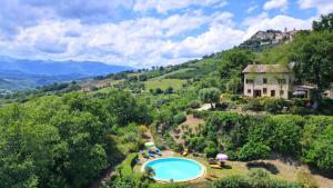 Γενική θέα στο βουνό ή θέα στο βουνό από  αυτή η βίλα