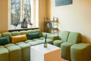 Χώρος καθιστικού στο WOW Hostel