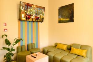 Χώρος καθιστικού στο WOW Hostel