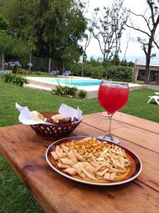 Jídlo v prázdninového domu nebo okolí