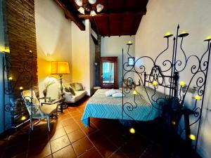 Et opholdsområde på Cottage con piscina immerso nel verde delle crete senesi + 55 billeder