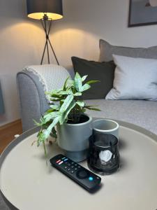 Khu vực ghế ngồi tại Eröffnungspreise !!! Zentrales Apartment in Bad Zwischenahn +9 ảnh