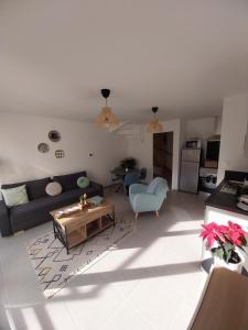 Posezení v ubytování Sous un ciel de somme