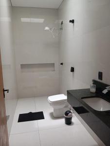 Et badeværelse på Casa Bela Vista