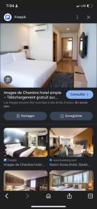 Ένα ή περισσότερα κρεβάτια σε δωμάτιο στο Haiti