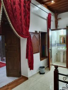 Koupelna v ubytování Riad el wazania