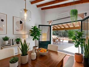 Mad i villaen eller i nærheden