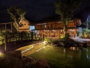 Budova, kde se ubytování v soukromí nachází