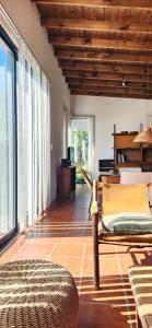 Posezení v ubytování Casa M en Chapadmalal