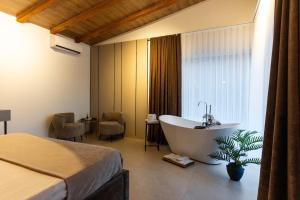 Posezení v ubytování Lux Villa