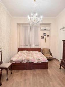 Postel nebo postele na pokoji v ubytování Leila