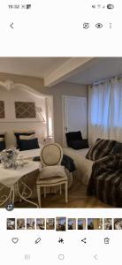 Posezení v ubytování La Lilloise Villeneuve D'Ascq GD STADE Mauroy