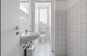 Koupelna v ubytování Nice stay long term